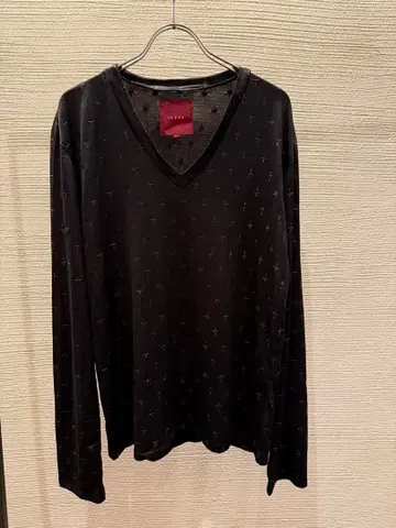 00s Japanese label long sleeve t-shirt