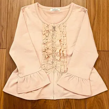 [갤러리 비스콘티] 집업 자켓 핑크 M 사이즈