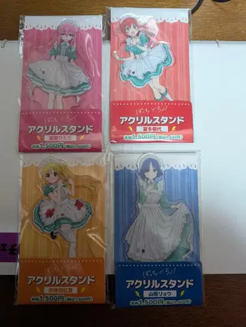 봇치더록! x 패밀리마트 아크릴 스탠드 세트