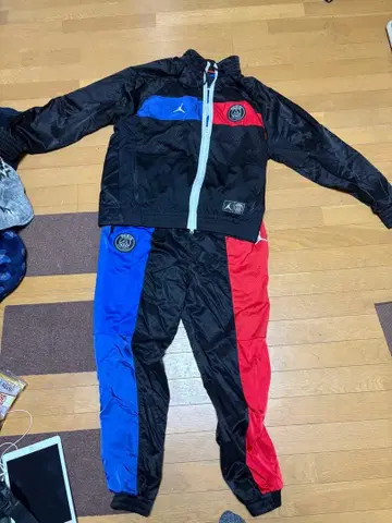 레어 PSGxJORDAN 나일론 셋업