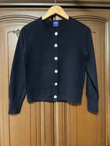 HUMAN WOMAN 휴먼 우먼 네이비 니트 가디건