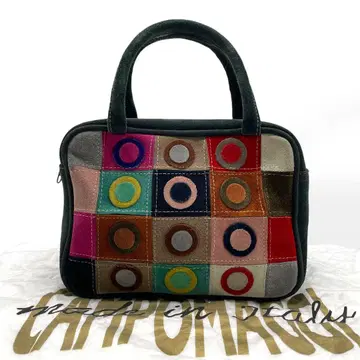 컨디션 최상 레어 CAMPOMAGGI 칸포마지 핸드백 이탈리아제 그린