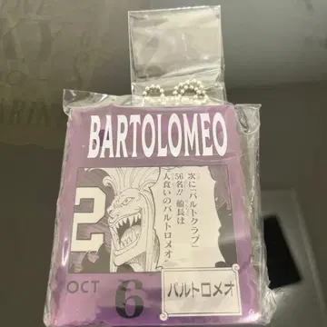 바르톨로메오 아크릴 키링