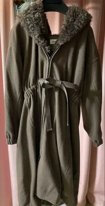 SNIDEL 레이디 모즈 코트 롱 코트