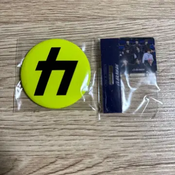 Snow Man 온고지신 캔뱃지 카리스마 맥스 아크릴 스탠드 총 2점