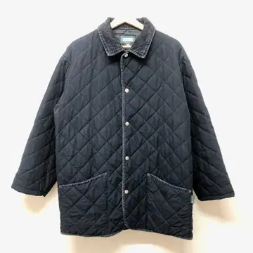 [ 유로 구제 의류 ] 이탈리아제 퀼팅 자켓 네이비 M