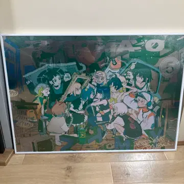 계속 한밤중이면 좋을 텐데 메탈릭 포스터