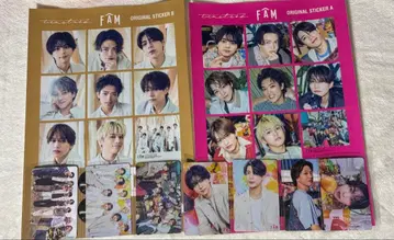 timelesz FAM 스티커, 트레이딩 카드 9종 세트