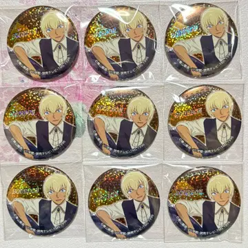 명탐정 코난 홀로그램 캔뱃지 아무로 토오루