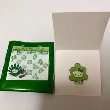 오사카 간사이 만박 일본관 조 키티 핀 배지 삼각 겹쳐진 규조류