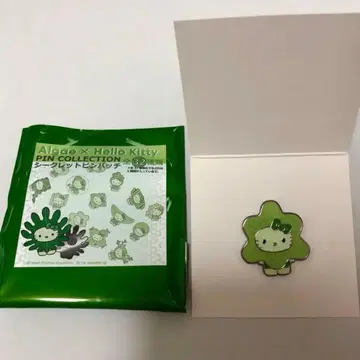 오사카 간사이 만박 일본관 조 키티 핀 배지 삼각 겹쳐진 규조류