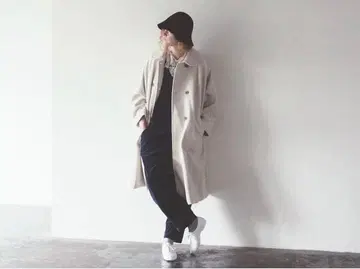 네스트로브 울 캐시미어 플리스 코트