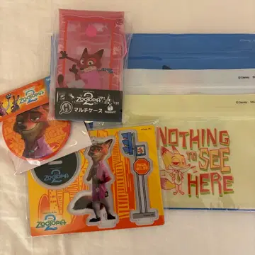 [닉 세트] 주토피아2 Happy 복권 닉 4세트