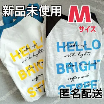 시마무라 nozomi 래글런 긴팔 티셔츠 2장 세트 M 사이즈