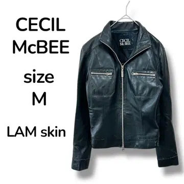 천연 가죽 양가죽 램스킨 자켓 가죽 자켓 블랙 세실 맥비 레어