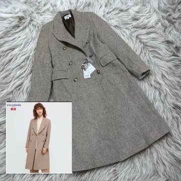 새상품 UNIQLO 이네스 트위드 코트 S 여성용