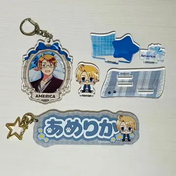 헤타리아 미국 굿즈 키링 아크릴 스탠드