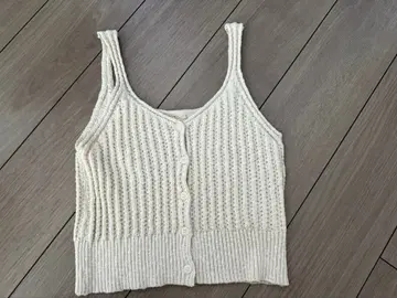 2WAY 시스루 니트 뷔스티에