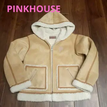 핑크하우스 무스탕 코트