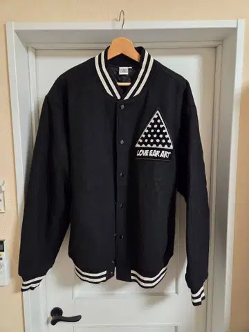 러브이어 아트 바시티 자켓 XL