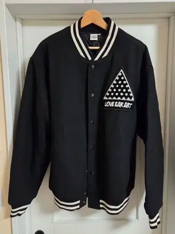 러브이어 아트 바시티 자켓 XL