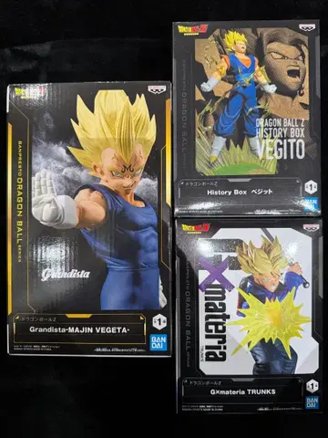드래곤볼 Grandista 베지터 베지트 트랭크스 피규어