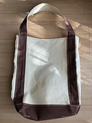 TEMBEA 토트백 아이보리/브라운