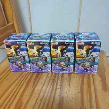 DESKTOP HUNTER x HUNTER4 미개봉 4개