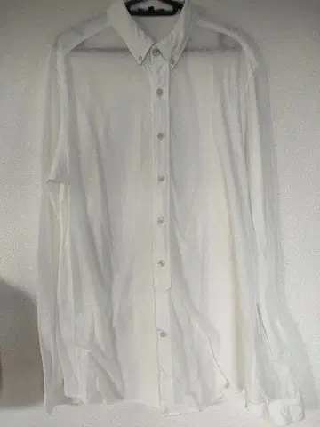 남성용 theory 긴팔 셔츠 38 사이즈 화이트 셔츠