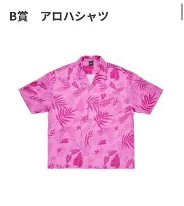 주토피아 2 닉 알로하 셔츠 핑크