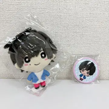 [ 덤 포함 ] 초특급 카이 카라비너 포함 봉제 인형 & 캔 거울 세트