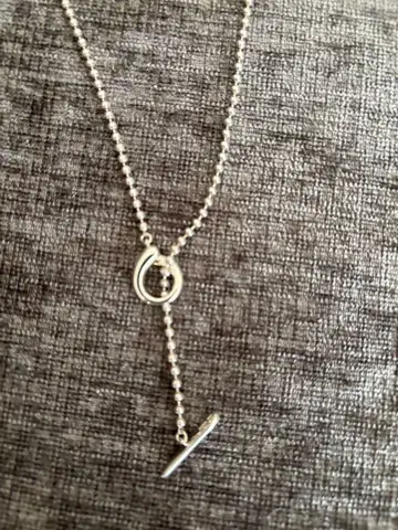 새상품급 스테이트먼트 만텔 목걸이 Jouete 세척 완료