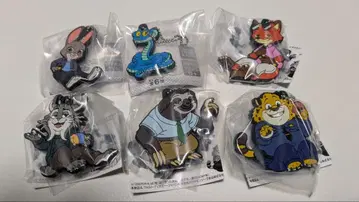 데포라바! 주토피아2 키링 컴플리트 세트