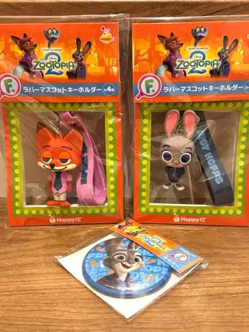주토피아2 해피 복권 F상 러버 마스코트