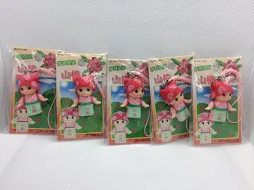 큐피 인기 지역 한정판 산복숭아 큐피 스트랩 5개 일괄 익명 배송