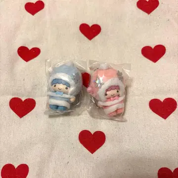 산리오 캐릭터즈 시크릿 키링 눈의 요정 키키.라라