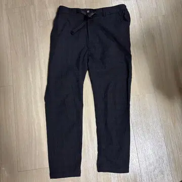 WILD THINGS 체크 무늬 이지 팬츠 M