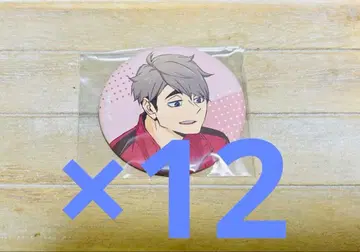 하이큐 미야 오사무 캔뱃지 JF2024 12개 세트