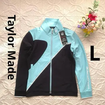 테일러메이드 투어 집업 자켓 블루 L