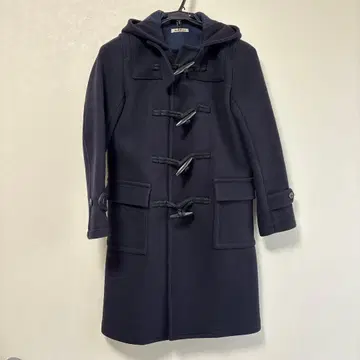 오라리 AURALLE 더플 코트 네이비