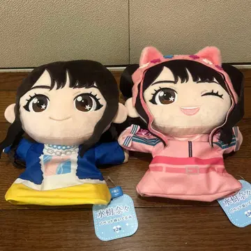 GiGO 한정 퍼펫 봉제 인형 미즈키 나나 2종