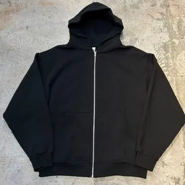 새상품 로스앤젤레스 어패럴 14oz 헤비 웨이트 지퍼 후드티 L 블랙
