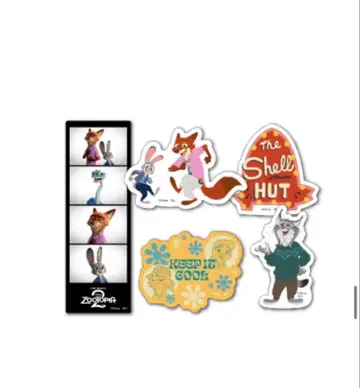 주토피아 happy 복권 5세트