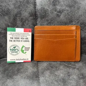 이탈리아 가죽 카드 케이스