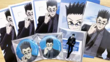 HUNTER x HUNTER 레오리오 애니메이트 페어 추억 아크릴 카드