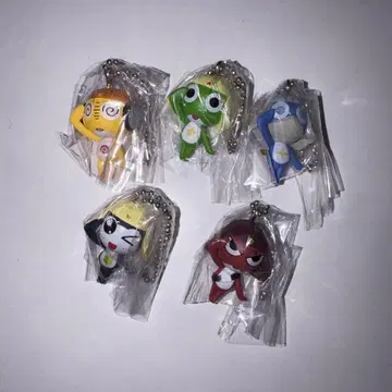 개구리 중사 케로로 마스코트 & 구미 5종 노멀 컬러 Ver. 컴프