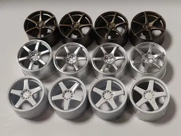 1/24 아오시마 19인치 휠 세트