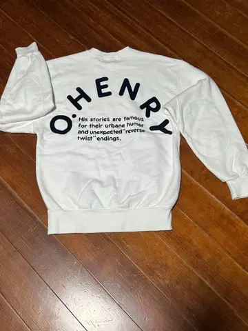 O.HENRY 화이트 트레이닝복 M