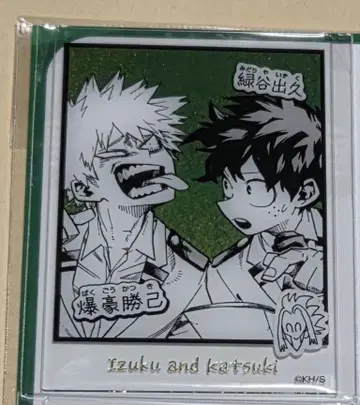 나의 히어로 아카데미아 아크릴 카드 바쿠고 미도리야