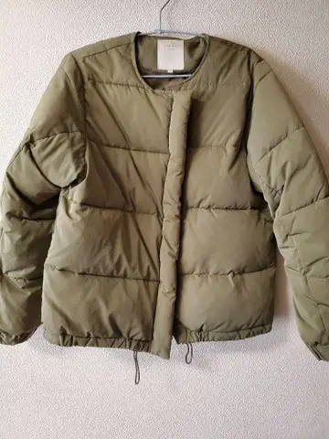 비밍 B:MING by BEAMS 카키 아우터 다운풍 빔즈